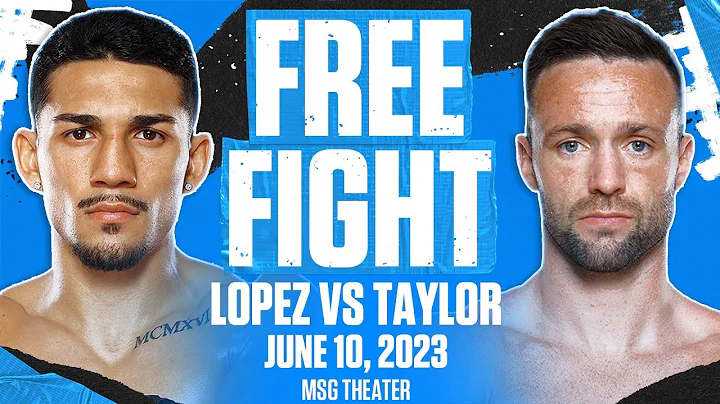Teofimo Lopez Shows His Superiority Vs Josh Taylor | FREE FIGHT