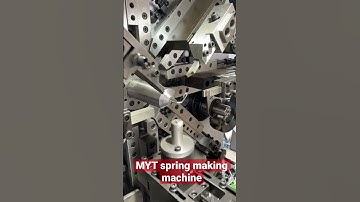 MYT spring making machine from China manufacturer