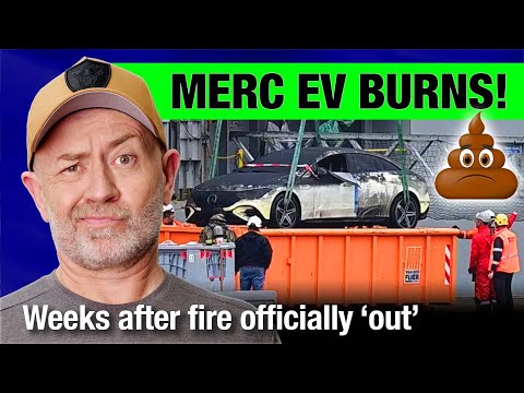 Fremantle Hwy: Mercedes EV battery burns ONE MONTH later | Auto Expert John Cadogan