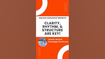 Unlock Explosive Growth: Clarity, Rhythm, & Structure are Key!