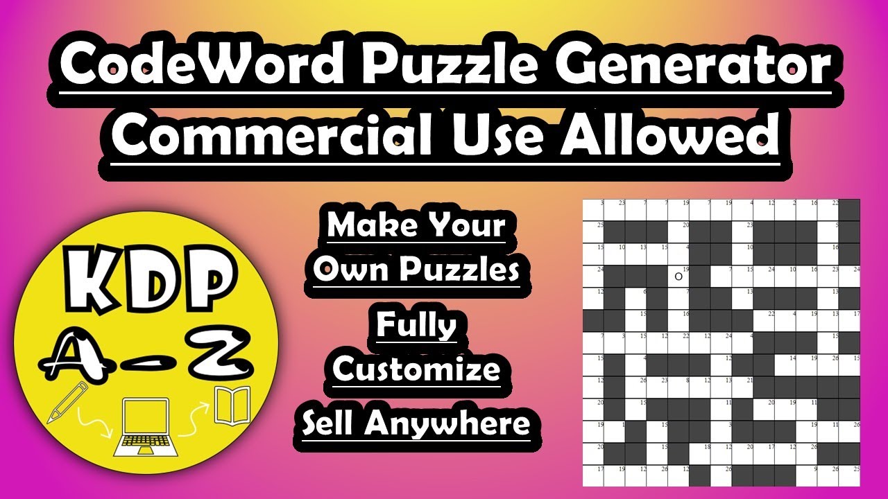 My profitable niche revealed! Get my puzzle generator now for free ...