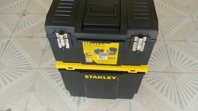 Caja de herramientas Stanley modelo stst19331. (no creerás cuántas cosas le  caben😵) 