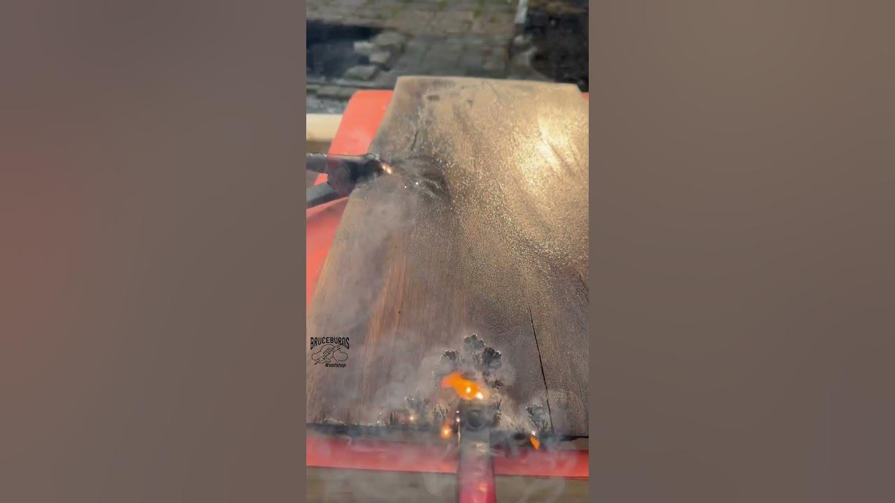 HOW I TURN $10 WOOD INTO $200 ART Fractal Wood Burning 