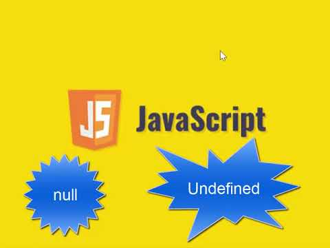 วีดีโอ: ประเภทของ null ใน JavaScript คืออะไร?