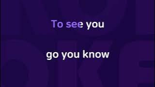 I Understand  _Herman's Hermits _Karaoke Female key in A