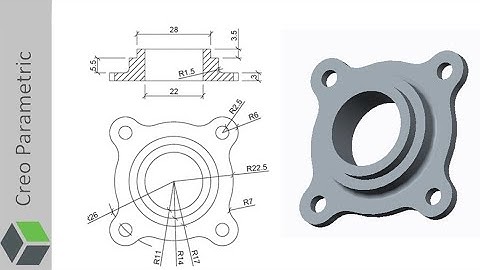 3D Design | 3D Modelling using Creo | Creo Parametric Tutorial