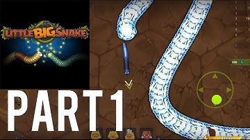 Little Big Snake- gameplay walkthrough- part 1 (iOS, Android) #gameworld