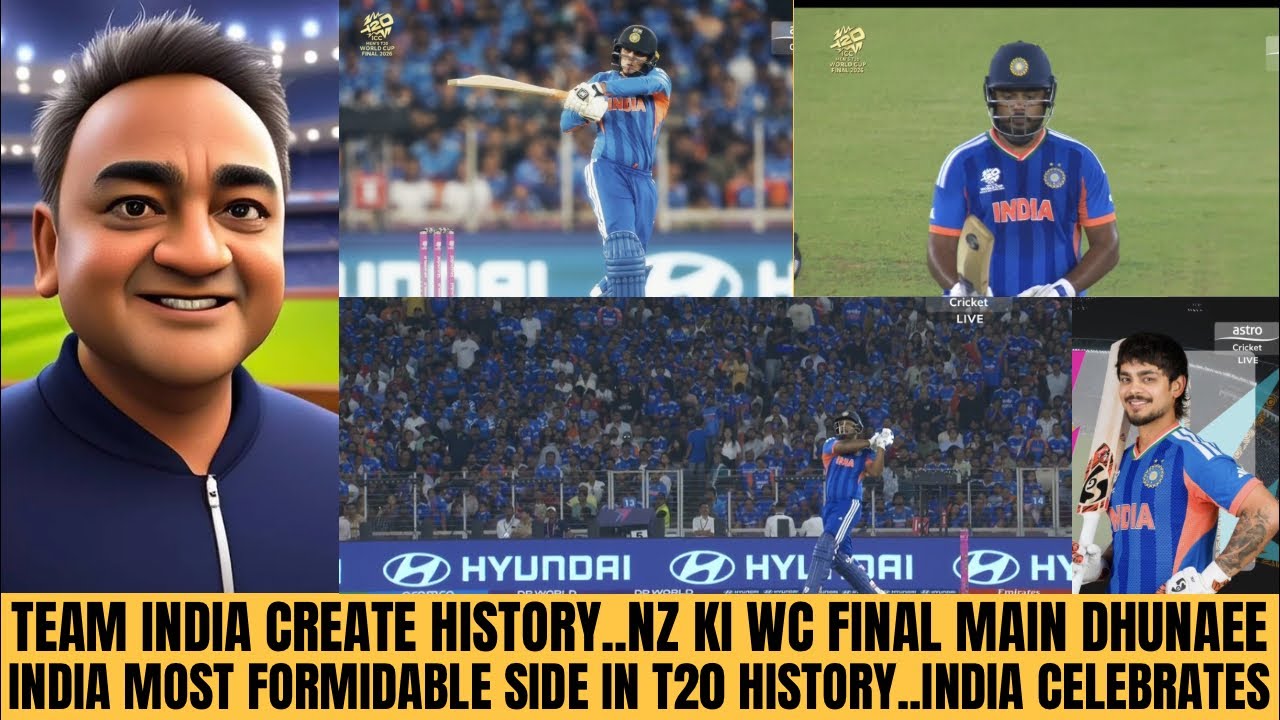 Waheed Khan ki Saaf Seedhi Baat is live.TEAM INDIA CREATES HISTORY..NZ KI WC FINAL MAIN DHULAEE