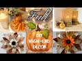 DIY BURLAP FALL DECORORATION CRAFT IDEAS - GET A HIGH END LOOK ON A $1 BUDGET