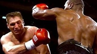 Mike Tyson vs Andrew Golota \\ Майк Тайсон vs Анджей Голота (убежал с ринга)