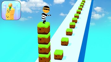 New Satisfying Mobile Gaming Cube Surfer Top Free Gameplay Walkthrough (Android,iOS) All Levels