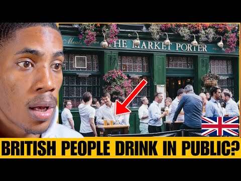 American Shocked by British Pub and How Different they are From American Bar