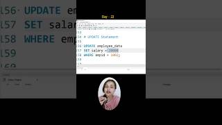 Day - 22 || Update Statement in SQL #viral #sql #update #sqlupdate