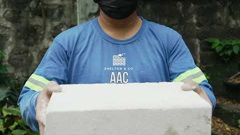 Shelton & Co AAC Block VS CHB Drop Test