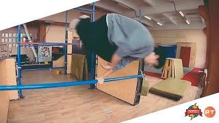 Обучение: спин и валл спин (Parkour Tricks)