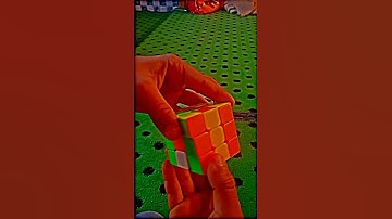 how to make dot pattern  on 3x3 rubix cube