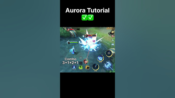 Aurora Combo Tutorial ✅✅ | Fake Plays |