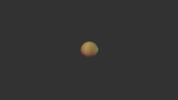 Mars through my 90mm Telescope