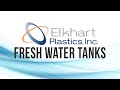 50 Gallon RV Water Tank 60" x 36" x 5 3/4" Elkhart Plastics EPI 04893