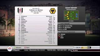 FIFA 12 -  Fulham FC - Manager Mode Commentary - Episode 13 - 'Under-Siege'