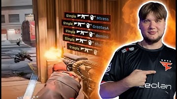s1mple ABSOLUTELY DESTROYS FACEIT – 39 Kills in Insane Aim Mode! 🔥