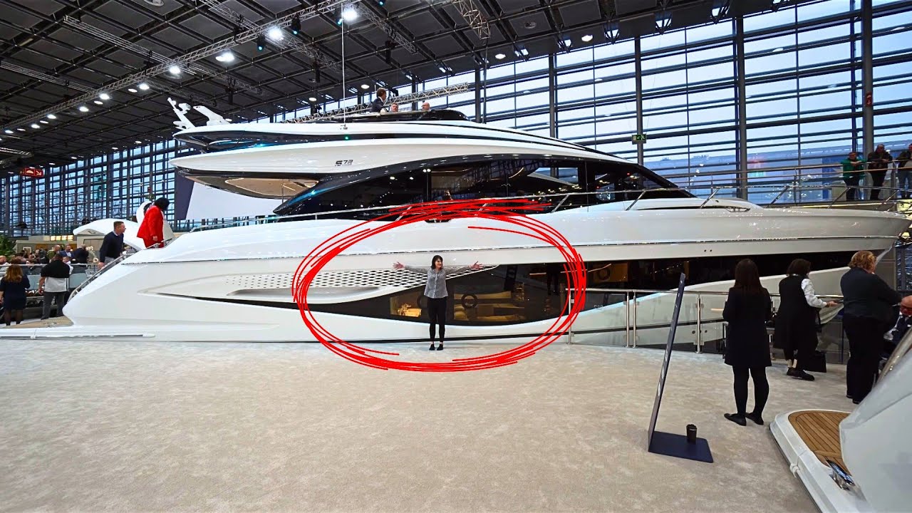 SUPERYACHT PRINCESS S72 2024. 4k DETAIL ROOMTOUR. MASTER CABIN. VIP