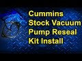 How to Reseal a Stock Vacuum Pump: 94-02 Dodge Cummins 5.9L