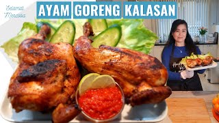 AYAM KALASAN SAMBEL TRASI  ENYAK. 