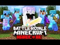 100 players simulate minecrafts deadliest tournament