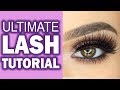 Lashes Tutorial for Beginners Learn How to Put on False Strip Eyelashes Hooded Asian Eyes Natural