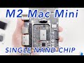 M2 mac mini teardown  disassembly 4k  up close