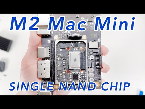 M2 Mac Mini Teardown / Disassembly (4K - Up Close)