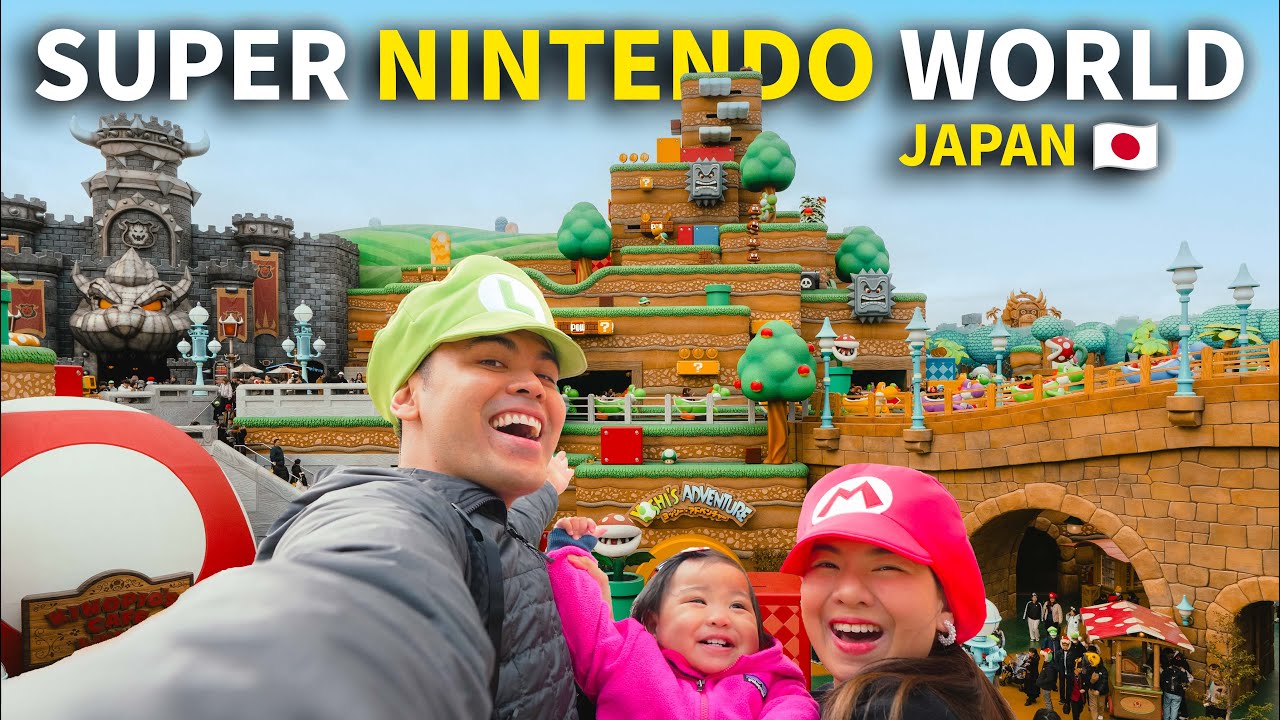 We were BLOWN AWAY with Super Nintendo World at Universal Studios Japan