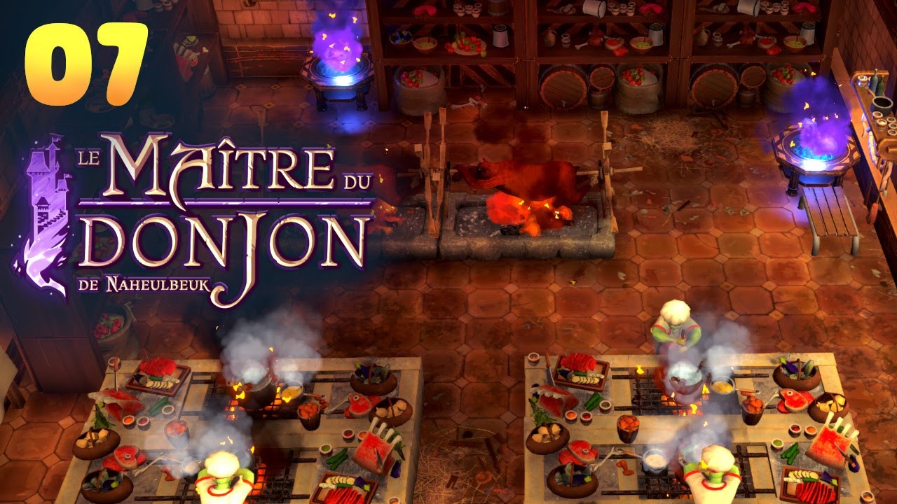 Donjon nainsalubre avec étage peaux-vertes / Le Maître du Donjon de