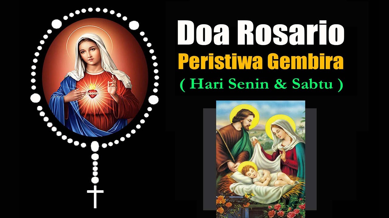 Susunan doa rosario katolik lengkap