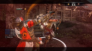 For Honor Warden VS Conqueror 1v1 Duel