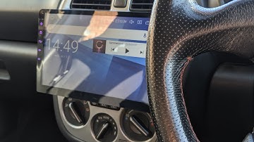 Installing A 10.1 Android Tablet In The Cheap WRX - Eonon Headunit