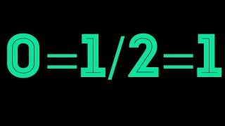 УЖАСЫ МАТЕМАТИКИ 0=1/2=1 УЖАСЫ МАТЕМАТИКИ 0=1/2=1
