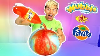 SODA VS WUBBLE BUBBLE!!