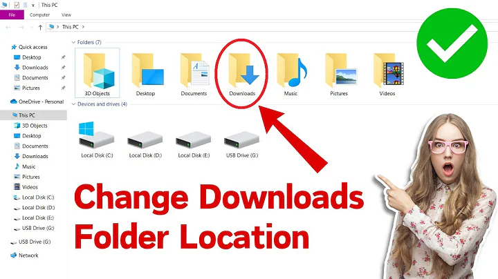 How to Change Download Location in Windows 11/10/8/7 | Change Default Download Folder Location