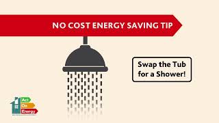 Shower instead of tub - Quick Tips by Act on Energy