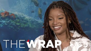 How Halle Bailey Perfected Ariel&#39;s Swimming Movements in The Little Mermaid