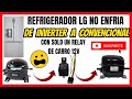 ✅ Como CONVERTIR un REFRIGERADOR LG INVERTER a CONVENCIONAL ❄️ con solo un RELAY DE CARRO DE 12V