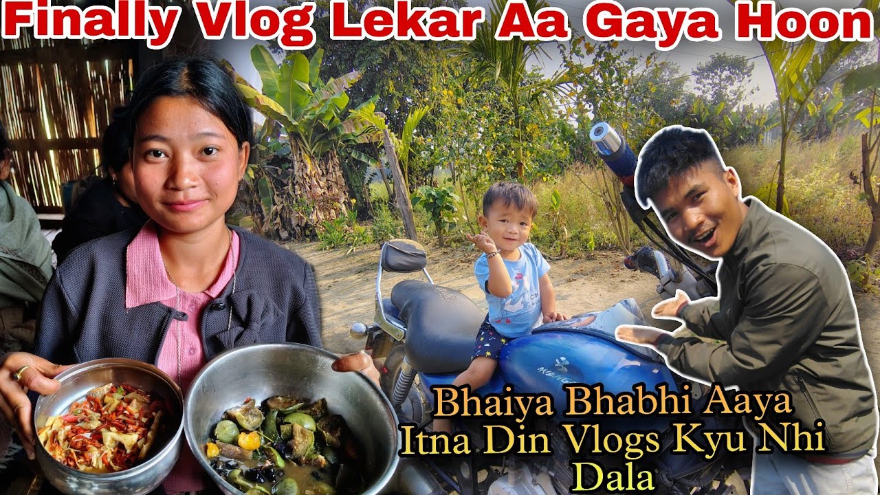 Bahut Dinon Ke Baad Main Aap Sabhi Ke Liye Video Lekar Aaya❤️ || Bhaiya Bhabhi Bhi Aaya@ChikkoVlogs 