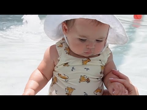 Our First Pool Day as a Family of 5 with Beatbot AquaSense | The Carlin Family