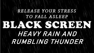 Rain Sounds For Sleeping High Quality Black Screen