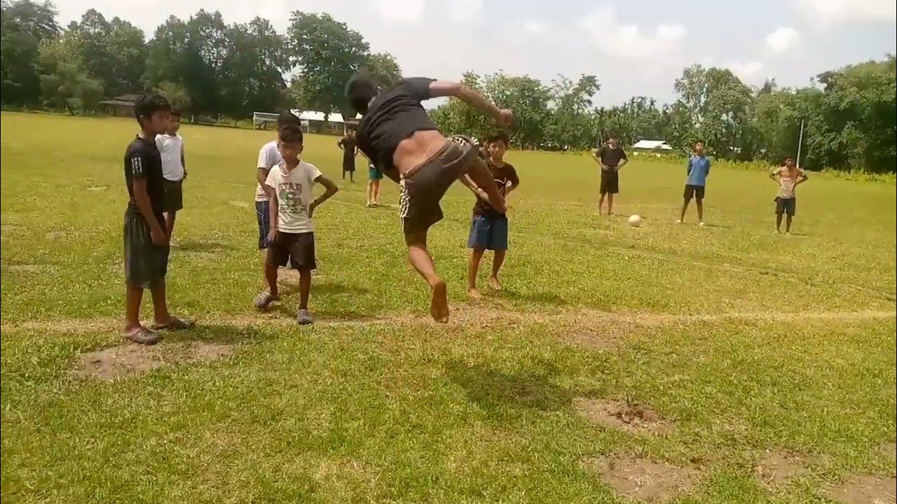 Best Football field parkour free running Indian parkour boy/ Sansuma ...