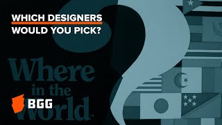 Your Challenge: Pick Designers from Two Countries