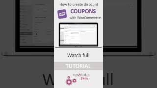 WordPress Tutorial Preview | How To Create Discount Coupons with WooCommerce #Shorts