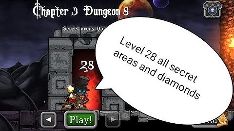 Magic rampage level 28 || chapter 3 dungeon 8 all secret areas and diamonds
